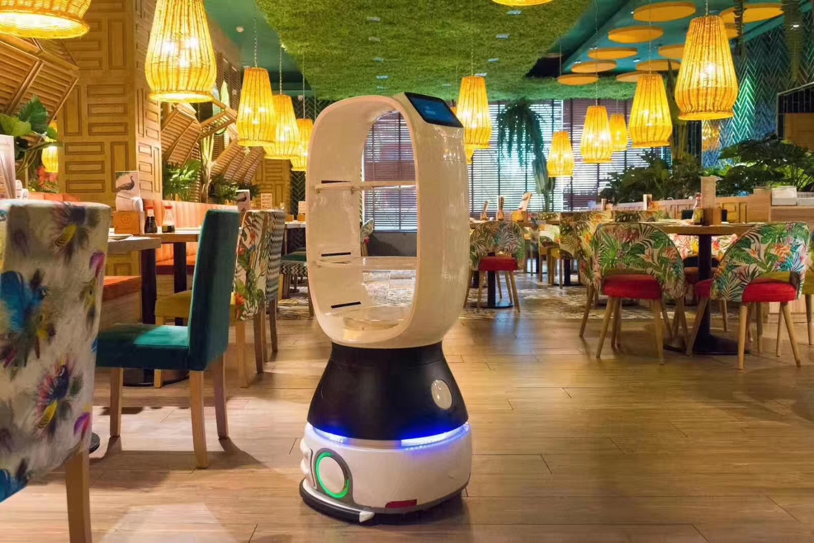 Smart Food Serving Robots